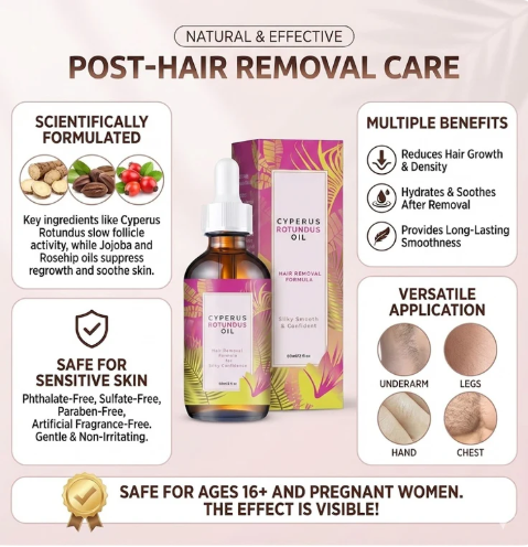 Hair Removal Oil