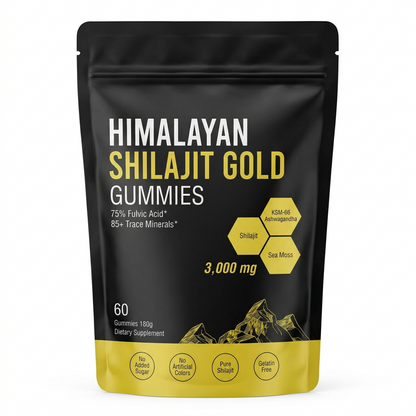 Himalayan Shilajit Gold Gummies 3000mg