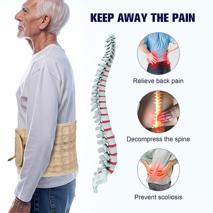 Lower Back Pain Relief | Electric Inflatable Decompression Back Belt