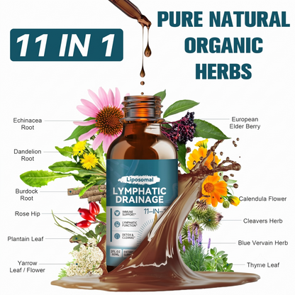 Liposomal Lymphatic Drainage Drops 11 in 1 | 60ml