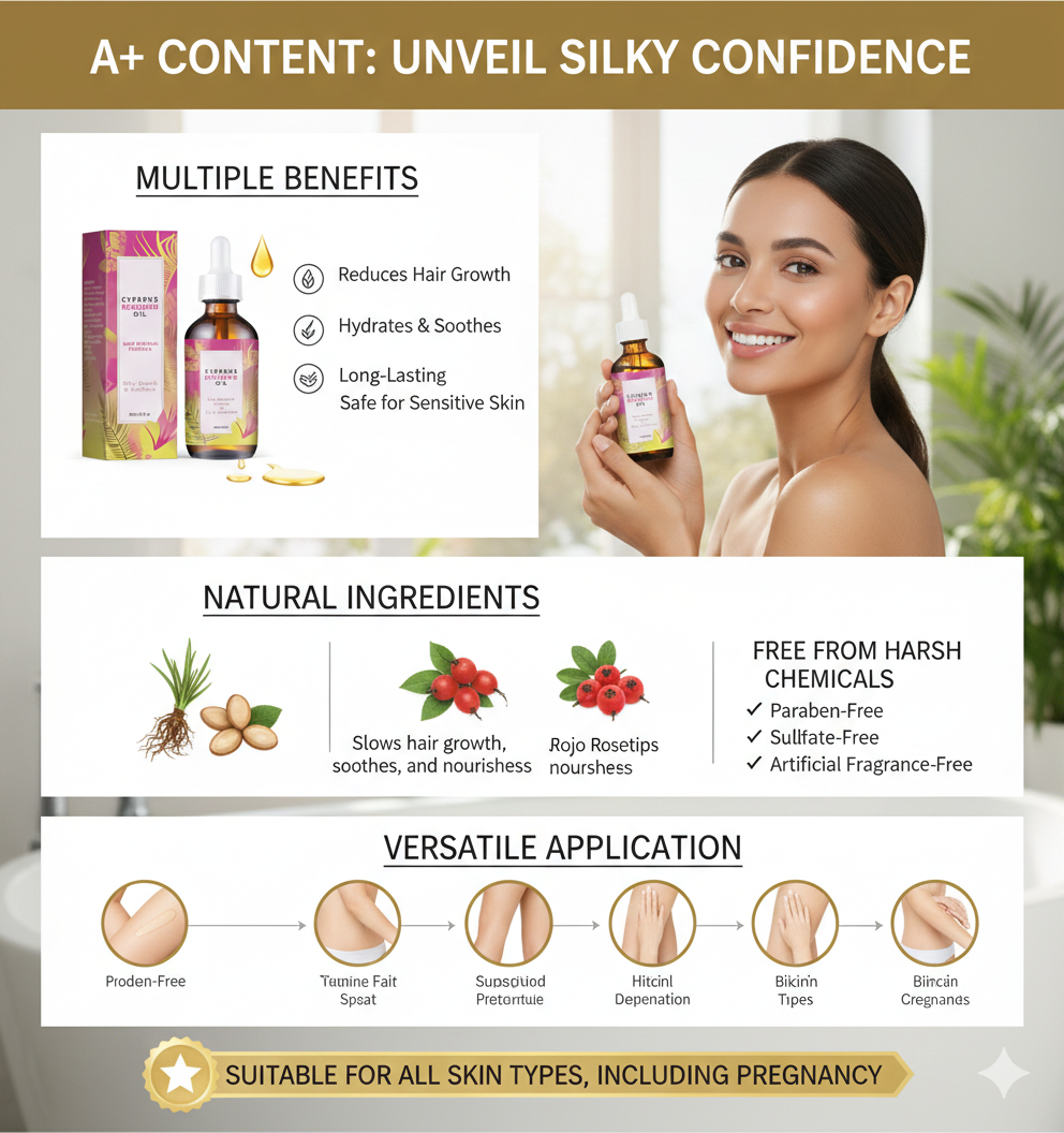 Hair Removal Oil