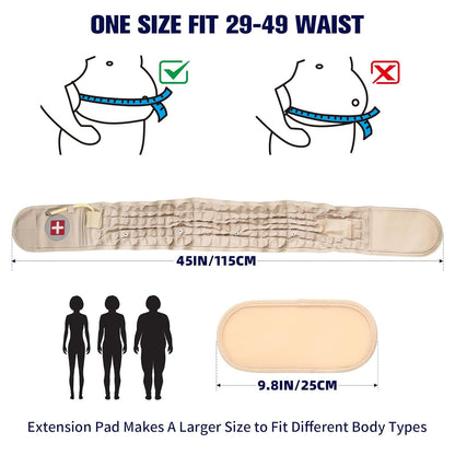 Lower Back Pain Relief | Electric Inflatable Decompression Back Belt